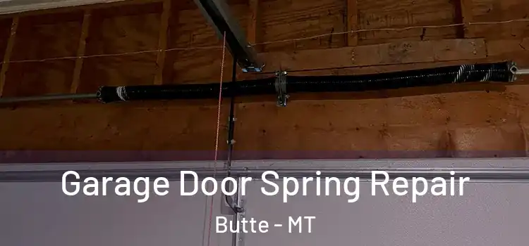  Garage Door Spring Repair Butte - MT