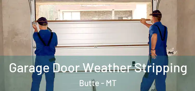  Garage Door Weather Stripping Butte - MT